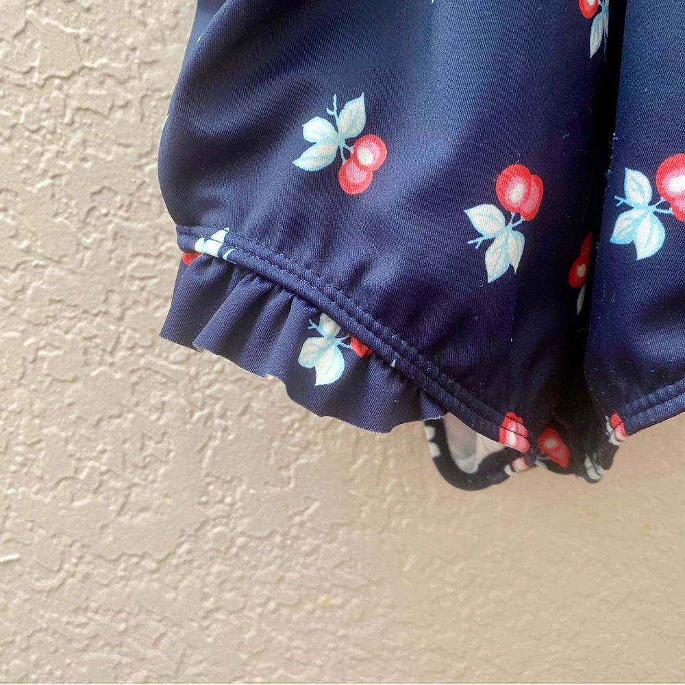 Janie & Jack Merchant Marine Navy/Cherry Swimsuit- 18-24m - Picture 6 of 6